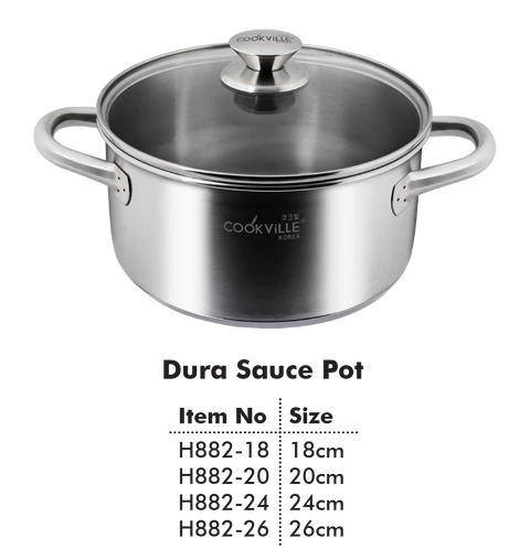 Dura Sauce Pot